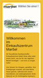Mobile Screenshot of einkaufszentrum-marssel.de